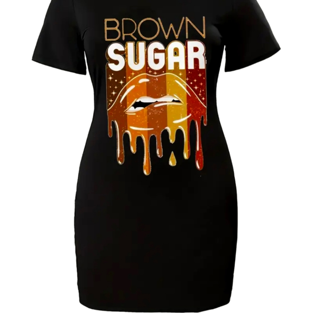 Black Brown Sugar Dress